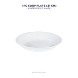 Corelle Livingware Winter Frost White 21cm Soup Plate (Single)
