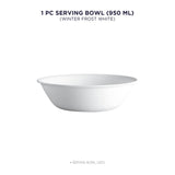 Corelle Livingware Winter Frost White 950ml Serving Bowl