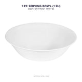 Corelle Livingware Winter Frost White 1.9L Serving Bowl
