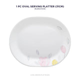 Corelle Livingware Elegance 1 Pcs Oval Serving Platter (31cm)