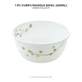 Corelle Livingware Round Green Delight 1 Pcs Curry/Noodle Bowl (828ml)