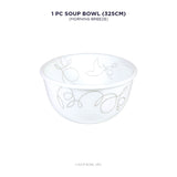 Corelle Livingware Round Morning Breeze 1 Pcs Soup Bowl (325ml)