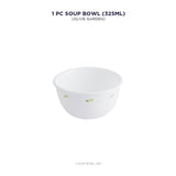 Corelle Livingware Round Olive Garden 1 Pcs Soup Bowl (325ml)