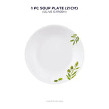 Corelle Livingware Plus Olive Garden 21cm Soup Plate