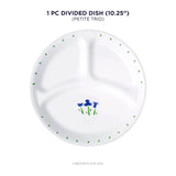 Corelle Livingware Plus Petite Trio 26cm Divided Dish Dinner Plate