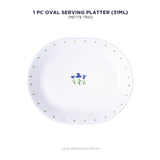 Corelle Livingware Petite Trio 1 Pcs Oval Serving Platter (31cm)