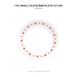 Corelle Livingware Round Crown 1 Pcs Small Plate (17cm)