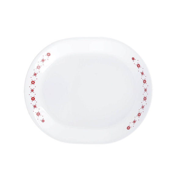Corelle Livingware Crown 1 Pcs Oval Serving Platter (31cm)