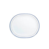 Corelle Livingware Double Ring 1 Pcs Oval Serving Platter (31cm)