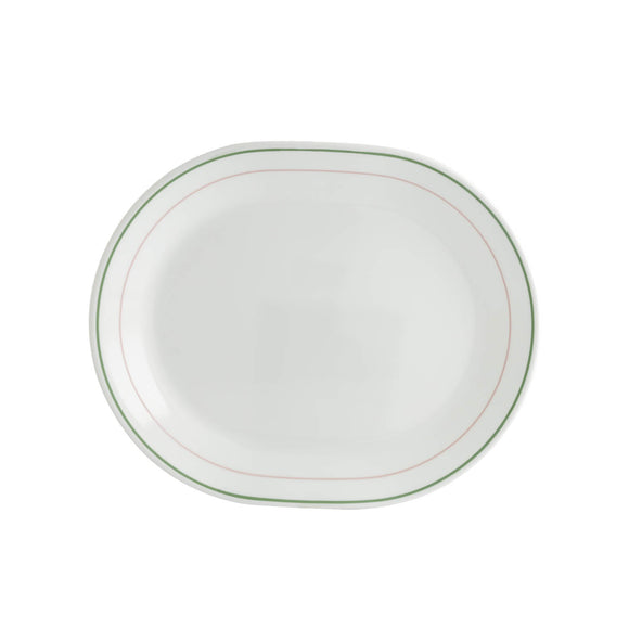 Corelle Livingware Double Ring Green 12.25 /31cm Serving Platter