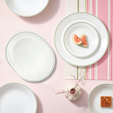 Corelle Livingware Double Ring Green 12.25 /31cm Serving Platter