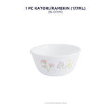 Corelle Asia Round Blooms 1 Pcs Katori/Ramekin (177ml)