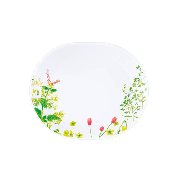 Corelle Asia Provence Garden 1 Pcs Oval Serving Platter (31cm)