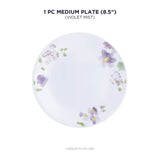 Corelle Asia Round Violet Mist 1 Pcs Medium Plate (8.5'')