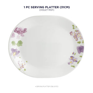 Corelle Asia Collection Violet Mist 12.25 /31cm Serving Platter