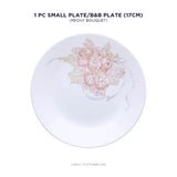 Corelle Asia Round Peony Bouquet 1 Pcs Small Plate (17cm)