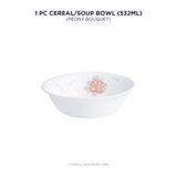 Corelle Asia Round Peony Bouquet 1 Pcs Soup Bowl (532ml)