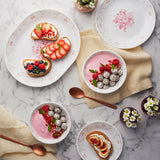 Corelle Asia Round Blooming Pink 1 Pcs Serving Bowl (950ml)