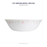 Corelle Asia Round Blooming Pink 1 Pcs Serving Bowl (950ml)
