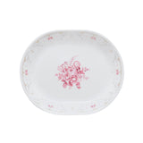 Corelle Asia Blooming Pink 1 Pcs Oval Serving Platter (31cm)