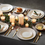 Corelle Asia Collection Gold Series Golden Infinity 12.25 /31cm Serving Platter