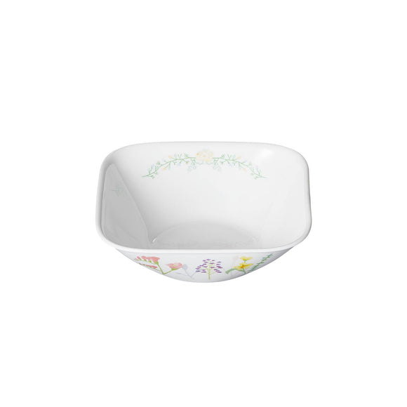 Corelle Asia Square Round Blooms 1 Pcs Curry Bowl (650ml)