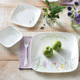 Corelle Asia Square Round Blooms 1 Pcs Curry Bowl (650ml)