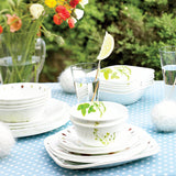 Corelle Asia Square Round European Herbs 1 Pcs Veg/Dessert Bowl (296ml)