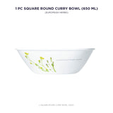 Corelle Asia Square Round European Herbs 1 Pcs Curry Bowl (650ml)