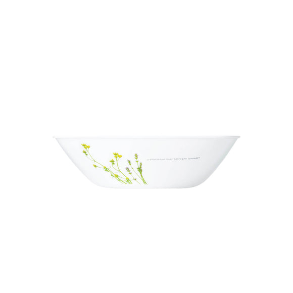 Corelle Asia Square Round European Herbs 1 Pcs Serving Bowl (1.4L)