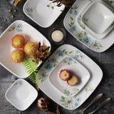 Corelle Asia Square Round Fairy Flora 1 Pcs Medium Plate (22.9cm)
