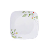 Corelle Asia Square Round Green Breeze 1 Pcs Medium Plate (22.9cm)