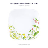 Corelle Asia Square Round Provence Garden 1 Pcs Dinner Plate (26.7cm)