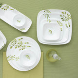 Corelle Asia Collection Provence Garden Square Round Curry Bowl