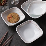 Corelle Asia Square Round Golden Infinity 1 Pcs Serving Bowl (1.4L)