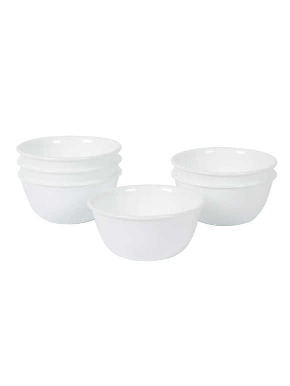 Corelle Livingware Round Winter Frost White 6 Pcs Soup Bowl (355ml)