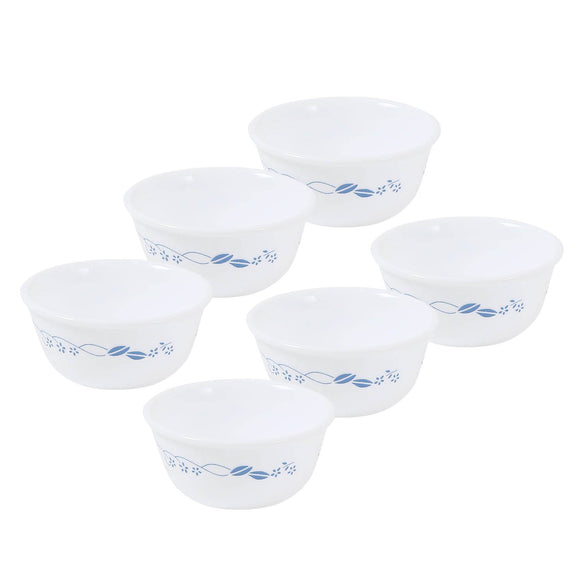 Corelle Provincial Blue 177 ml Katori  Pack Of 6