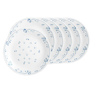 Corelle Livingware Classic Café Blue 8.5" Lunch Plate (Set Of 4