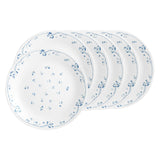 Corelle Livingware Provincial Blue 22 cm Medium Plate Pack Of 6