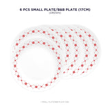 Corelle Livingware Crown 17 cm Small Plate Pack Of 6