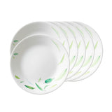 Corelle Asia Collection Dancing Leaves 17 cm Small Plate  Pack Of 6