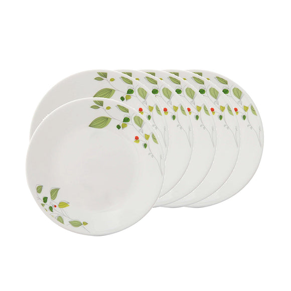 Corelle Asia Round Green Breeze 6 Pcs Small Plate (17cm)
