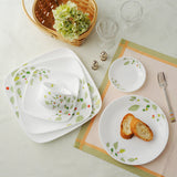 Corelle Asia Round Green Breeze 6 Pcs Small Plate (17cm)