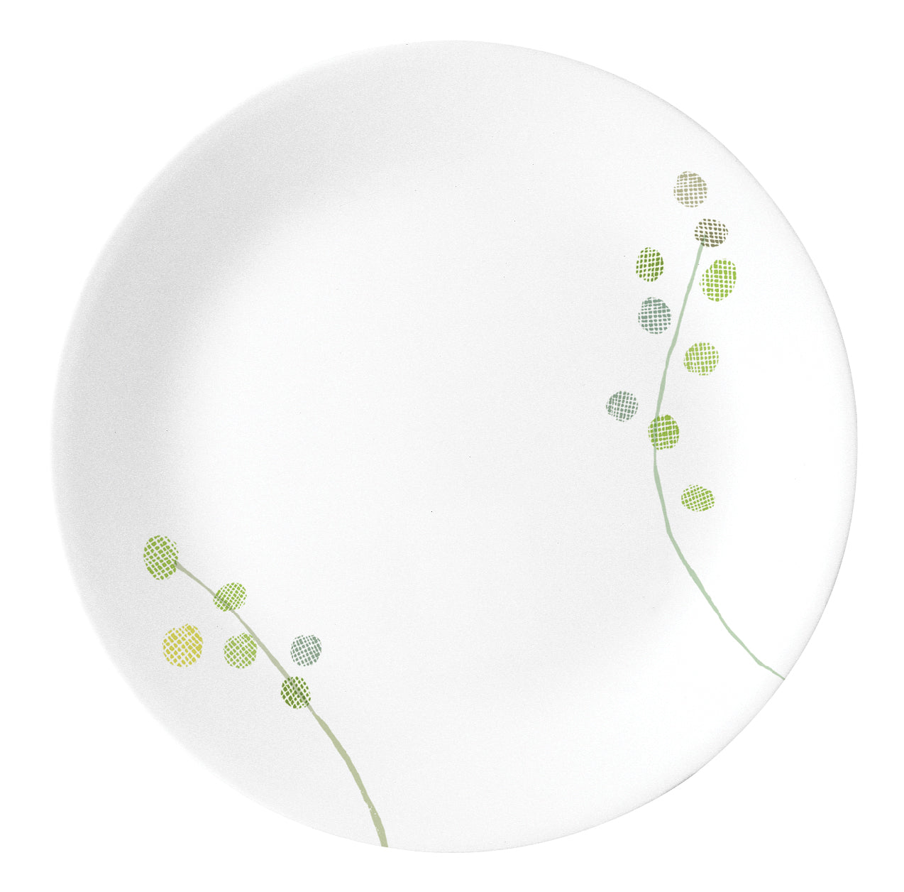 Corelle Livingware Plus Green Delight 17 cm Small Plate Pack Of 6