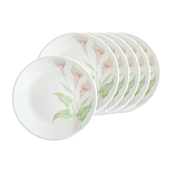 Corelle Asia Collection Lilyville 17 cm Small Plate Pack Of 6
