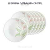 Corelle Asia Collection Lilyville 17 cm Small Plate Pack Of 6