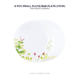 Corelle Asia Round Provence Garden 6 Pcs Small Plate (17cm)