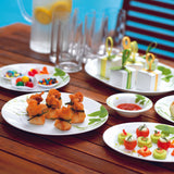 Corelle Corelle Asia Collection European Herbs 22 cm Medium Plate Pack Of 6