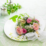 Corelle Corelle Asia Collection European Herbs 22 cm Medium Plate Pack Of 6