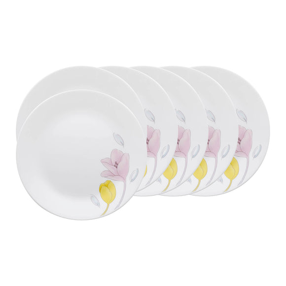 Corelle Livingware Plus Elegance 22 cm Medium Plate Pack Of 6